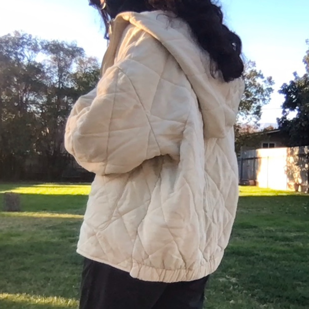 Oversized Quilted Jacket